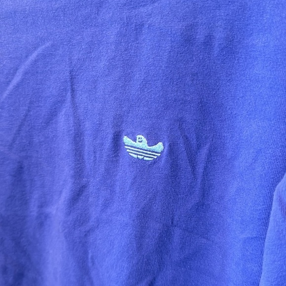 Adidas Long Sleeve Purple Size Small Ghost logo - Picture 3 of 5